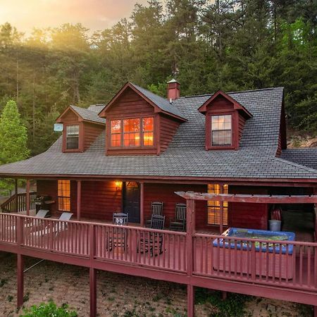 Private Mountain Cabin, Hot Tub Escape In The Smokies, With The View Sevierville Luaran gambar