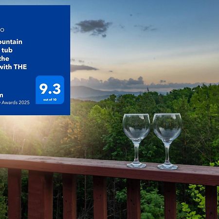 Private Mountain Cabin, Hot Tub Escape In The Smokies, With The View Sevierville Luaran gambar