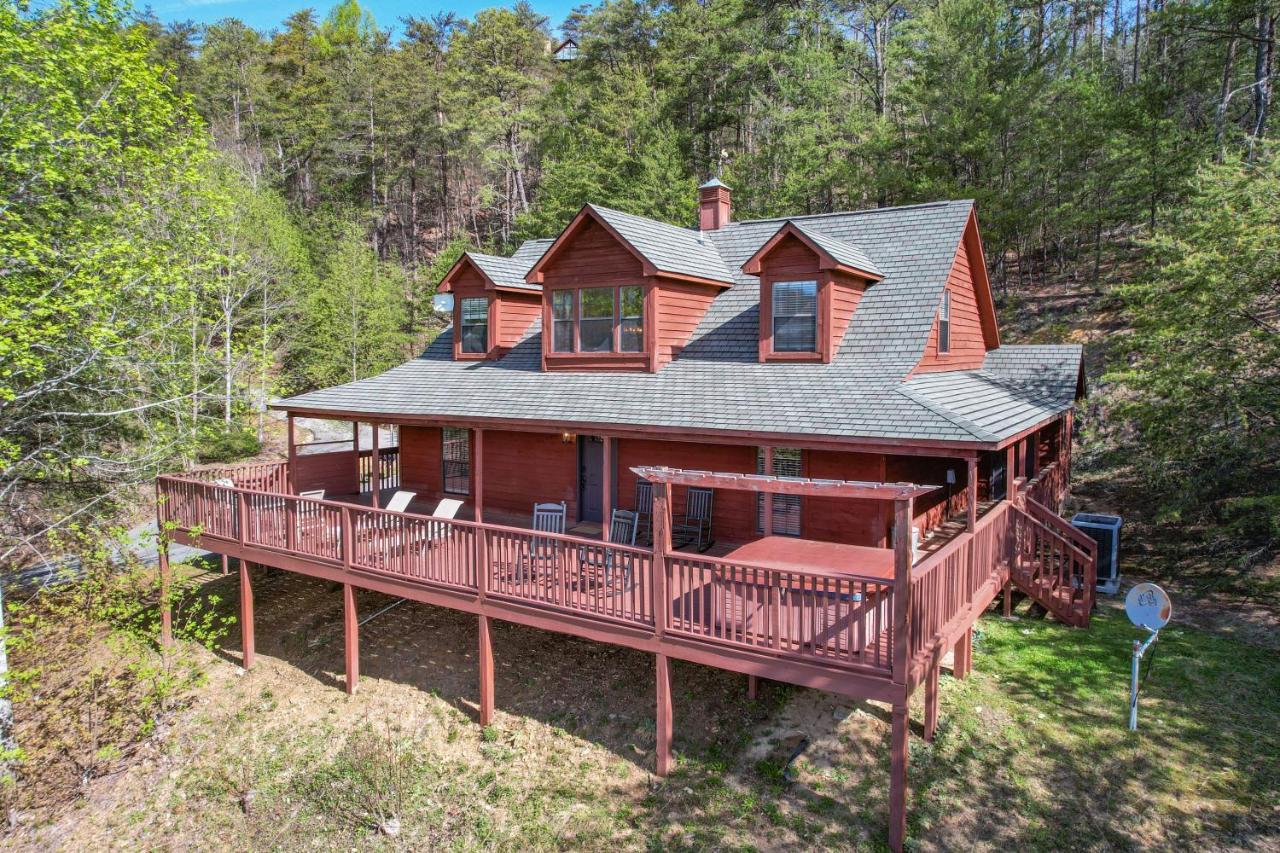 Private Mountain Cabin, Hot Tub Escape In The Smokies, With The View Sevierville Luaran gambar