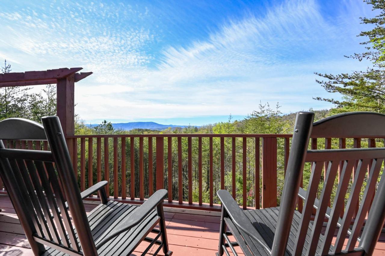 Private Mountain Cabin, Hot Tub Escape In The Smokies, With The View Sevierville Luaran gambar